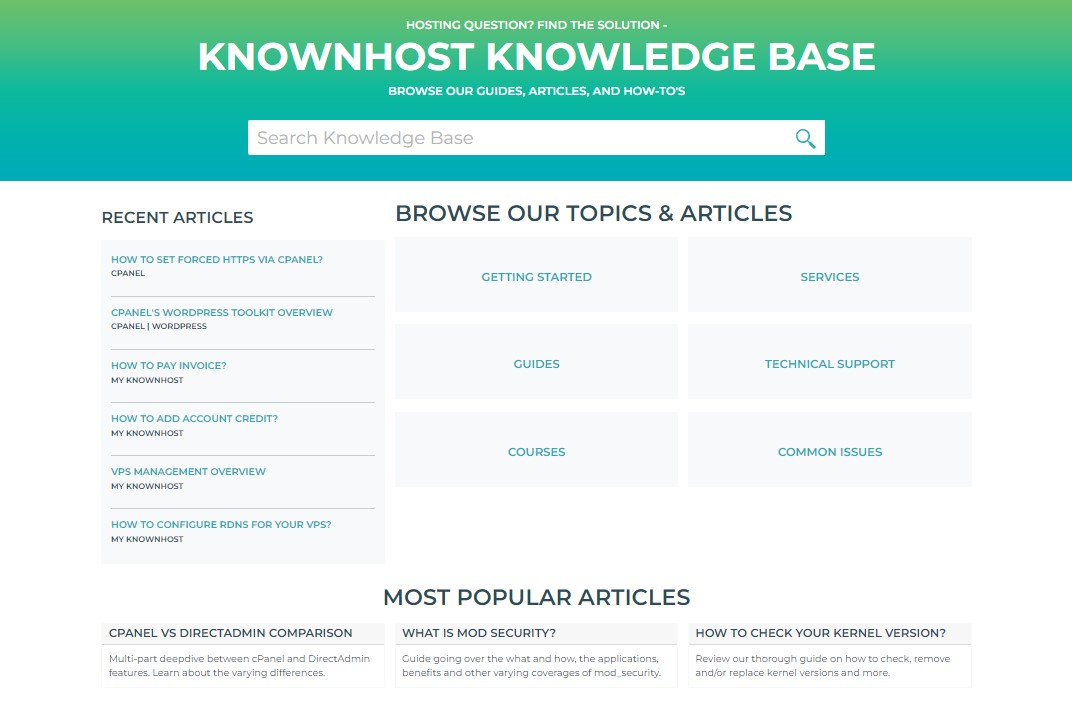 Final: KnownHost brand review